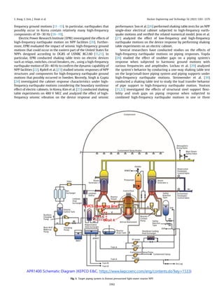 Shaking table test and numerical analysis of nuclear piping under low ...
