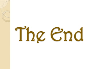 The End
 
