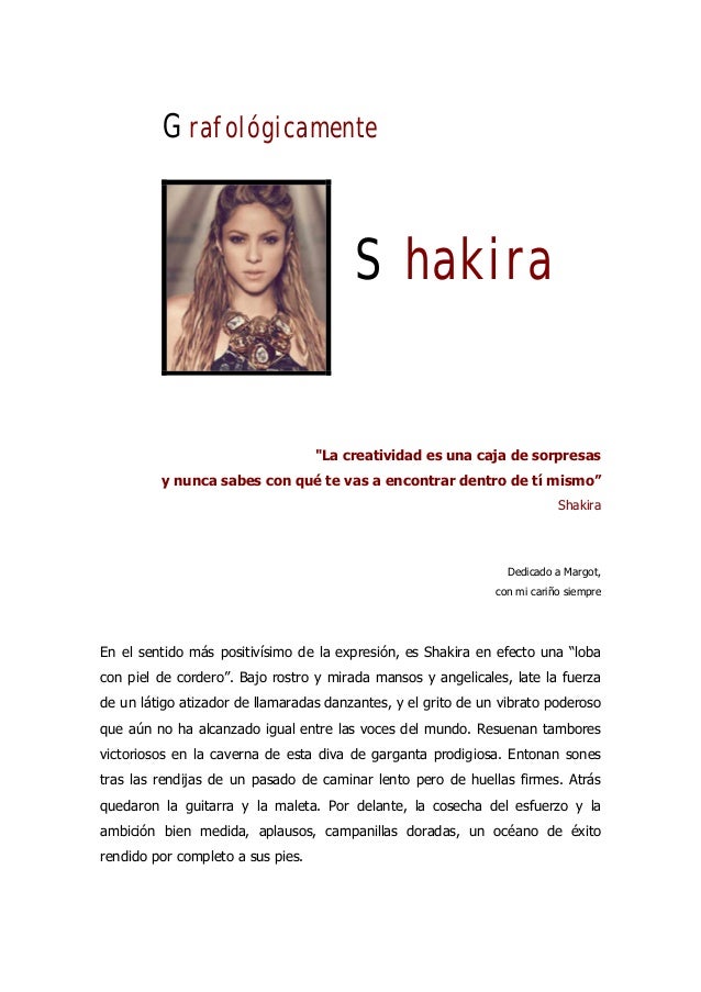Shakira FGS