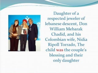 Shakira's biography