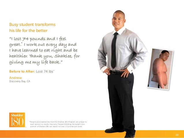 Shaklee 180 Success Stories
