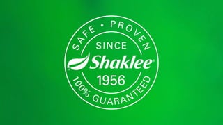 The Shaklee difference 
