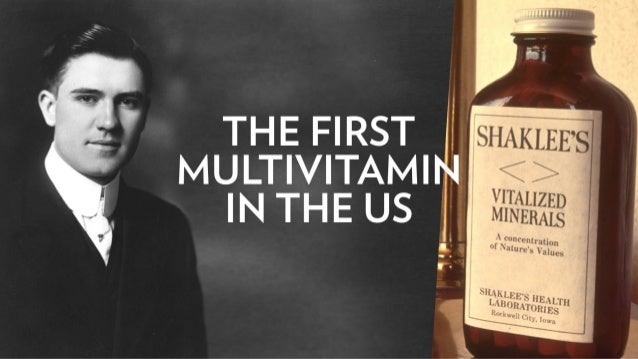 multivitamin pertama The Shaklee difference