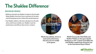 Shaklee Opportunity Presentation October 2016