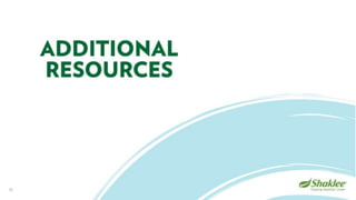 Shaklee Opportunity Presentation October 2016