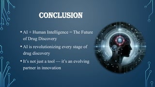 AI Revolutionizing Drug discovery and Development | PPTX