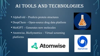 AI Revolutionizing Drug discovery and Development | PPTX