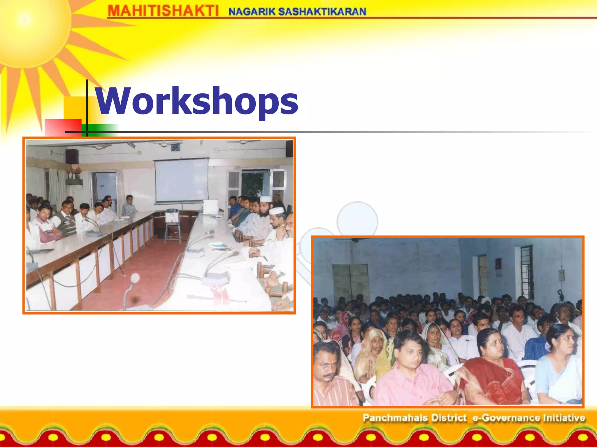 Workshops  