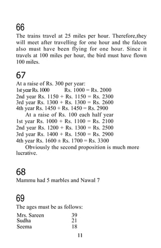 Shakuntala devi puzzles