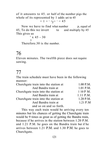 Shakuntala devi puzzles