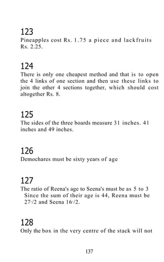 Shakuntala devi puzzles
