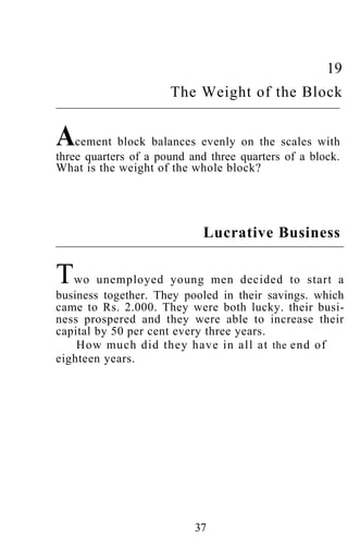 Shakuntala devi puzzles