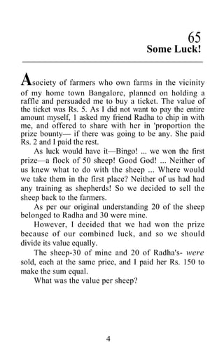 Shakuntala devi puzzles