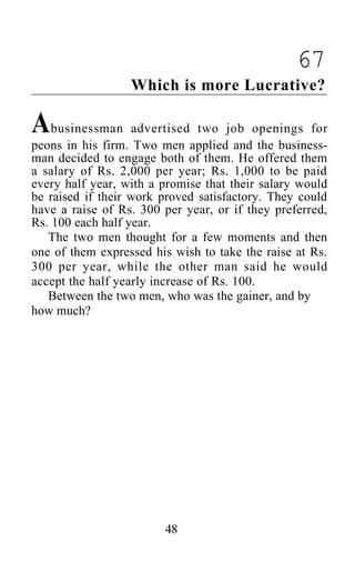 Shakuntala devi puzzles
