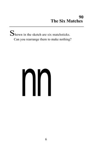 Shakuntala devi puzzles