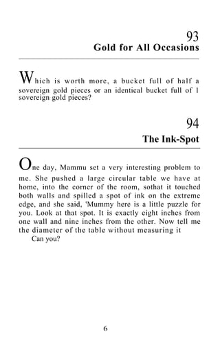 Shakuntala devi puzzles