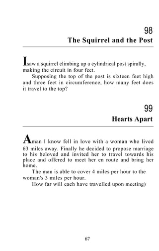 Shakuntala devi puzzles