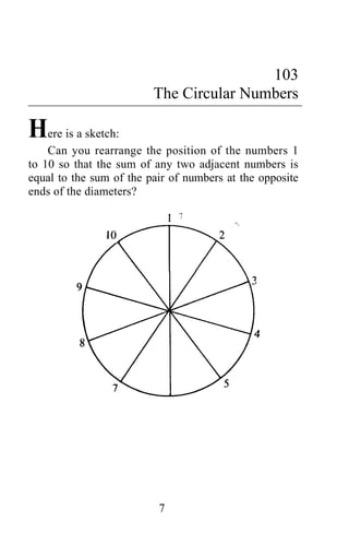 Shakuntala devi puzzles