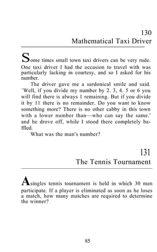 Shakuntala devi puzzles