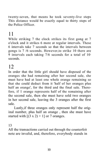 Shakuntala devi puzzles