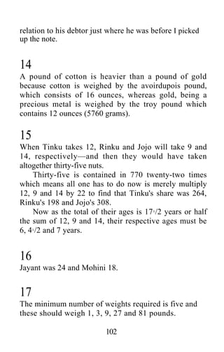Shakuntala devi puzzles