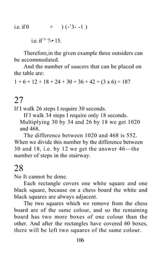 Shakuntala devi puzzles