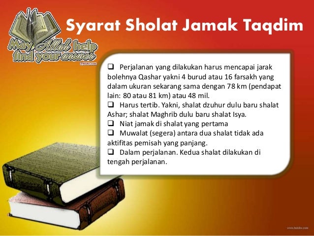 Shalat Jamak Taqdim Oleh Amrina Rosada