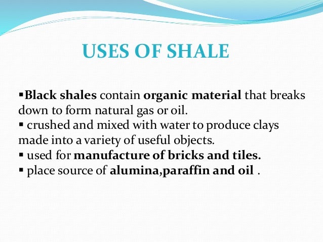 shale where does shale form