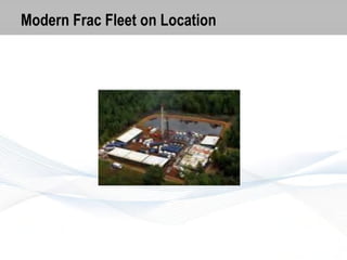 Modern Frac Fleet on Location

 