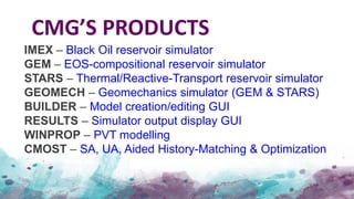 Shale & tight reservoir simulation cmg | PDF