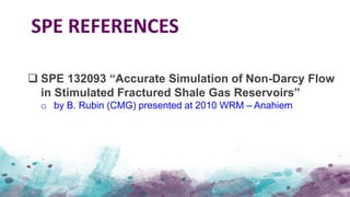 Shale & tight reservoir simulation cmg | PDF