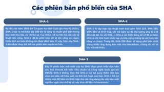 SHA là gì? Tìm hiểu về các phiên bản SHA phổ biến PPT.pdf