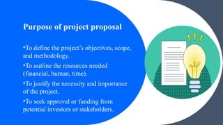 Project proposal - concept and meanings, steps, in project formulation.pptx