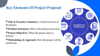 Project proposal - concept and meanings, steps, in project formulation.pptx