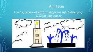 Art team
Κοινή ζωγραφική κατά τη διάρκεια τηλεδιάσκεψης:
Ο δικός μας φάρος
 
