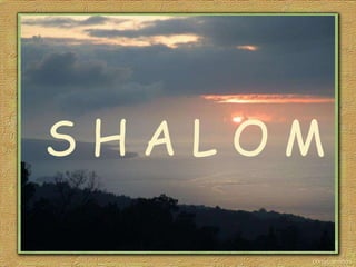 S H A L O M 