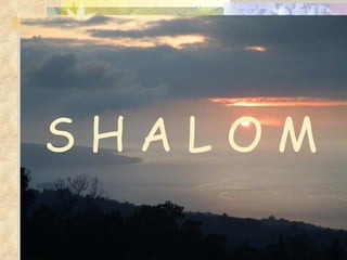 S H A L O M 