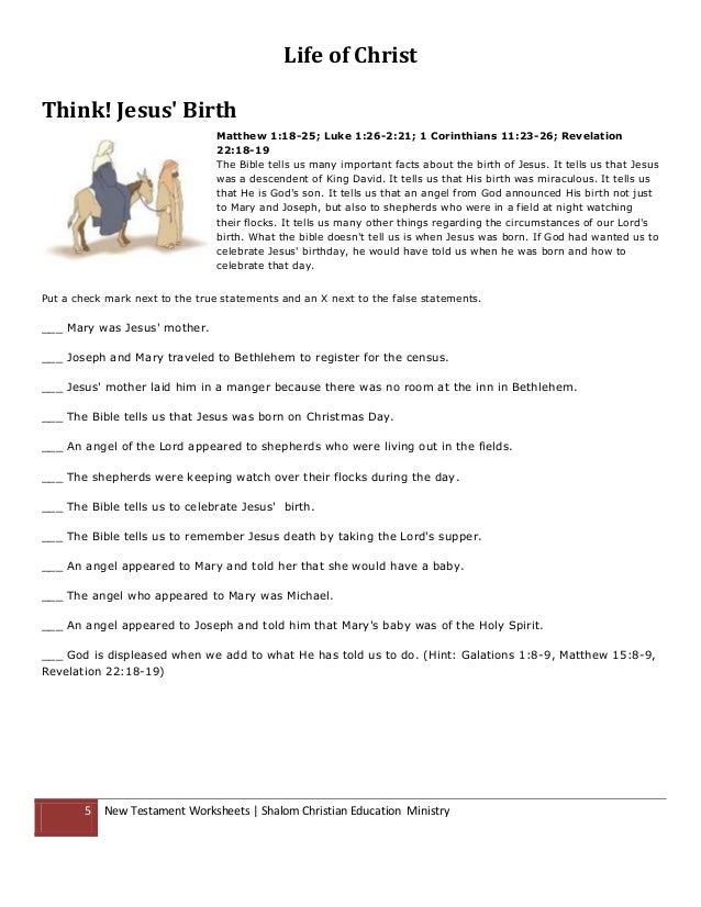 Shalom Christian Education Books New Testament Shalom Christian Education Books New Testament