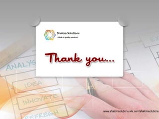 Shalom Solutions profile updated