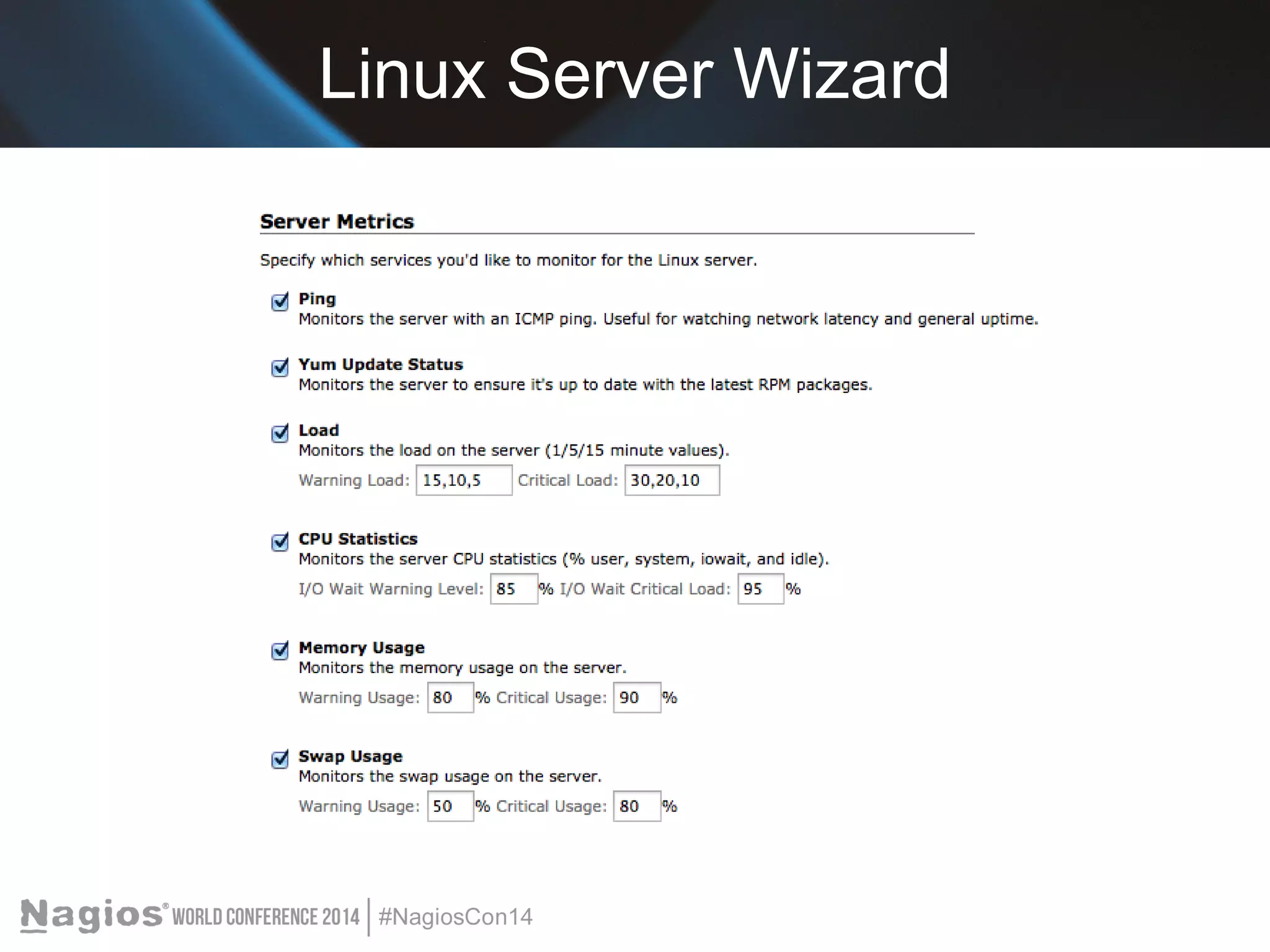 Linux Server Wizard 
 