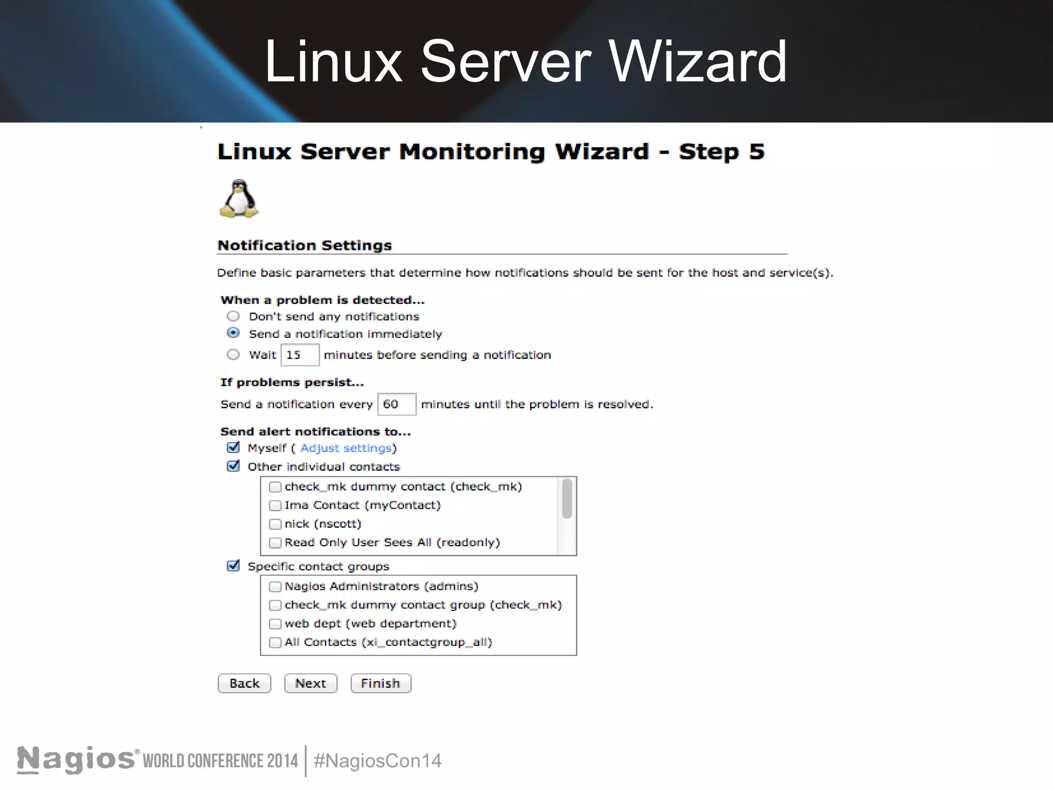 Linux Server Wizard 
 