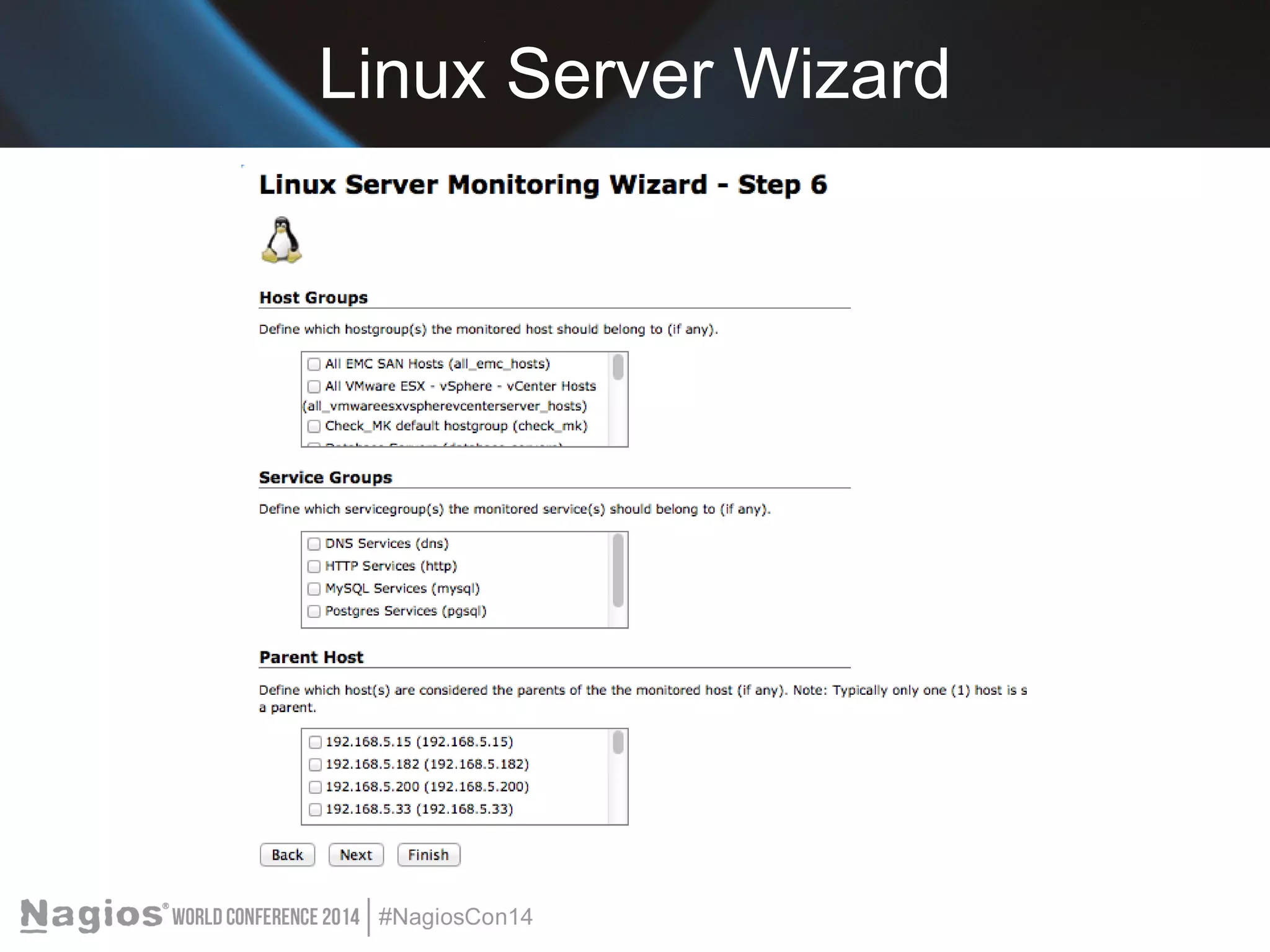 Linux Server Wizard 
 