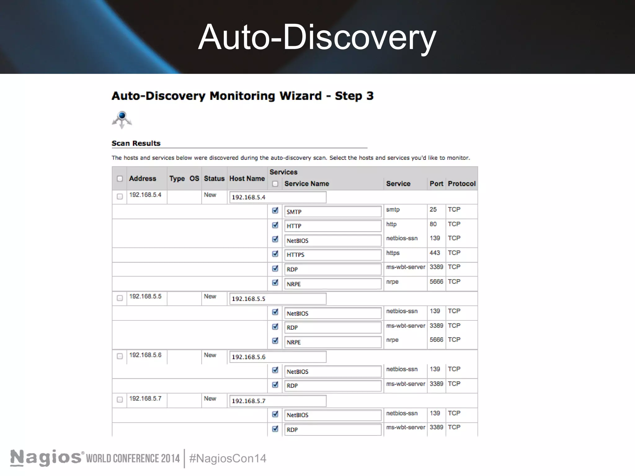 Auto-Discovery 
 