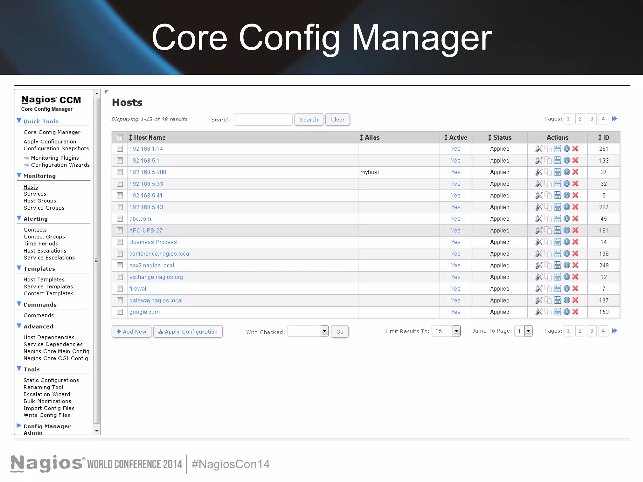 Core Config Manager 
Powerful, Advanced Configuration GUI – Needs new screenshot 
 