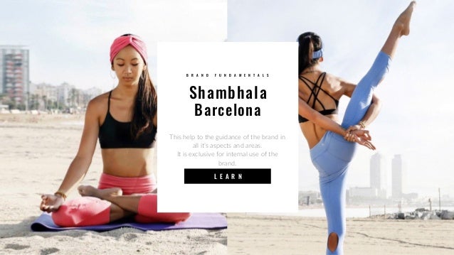 Shambhala Barcelona Brand Fundamentals