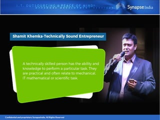 Shamit Khemka- Technically Sound Entrepreneur