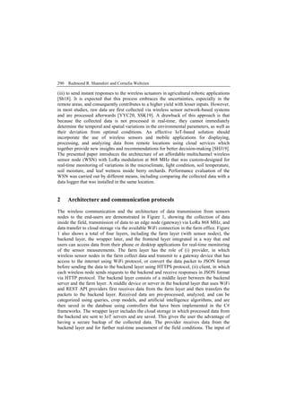 Development and Field Evaluation of a Multichannel LoRa Sensor for IoT