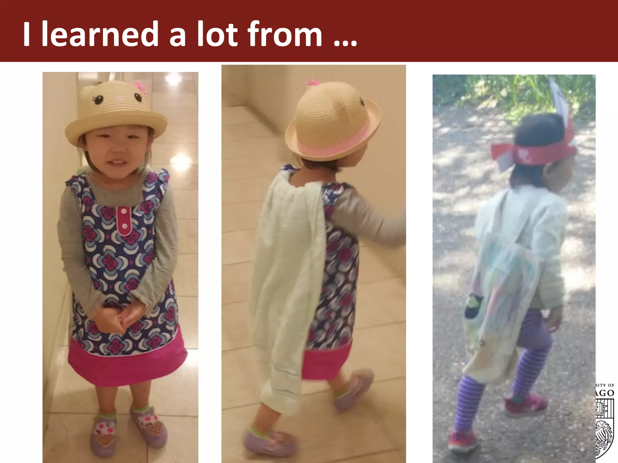 I	learned	a	lot	from	…	
4
 