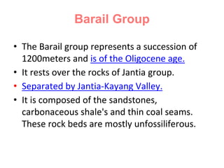 Geology of Assam with lithology , economic importance . | PPTX