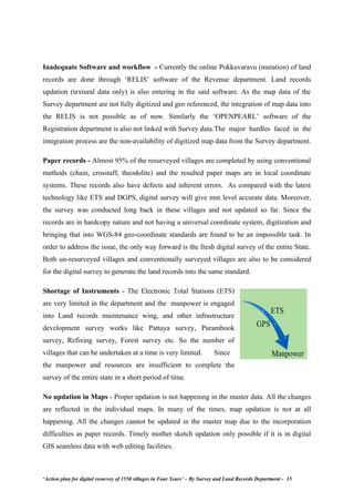Village Map With Survey Numbers Kerala Digital Survey Of 1550 Village In Kerala A S Issued - Upload From Jam…